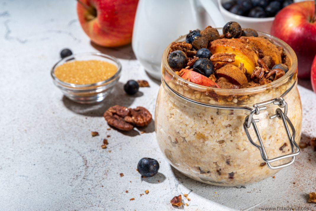 Overnight Oats with Peanut Butter