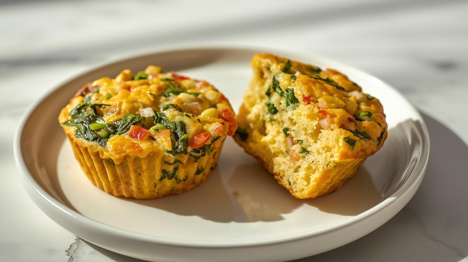 Breakfast Egg Muffins (Veggie Loaded)