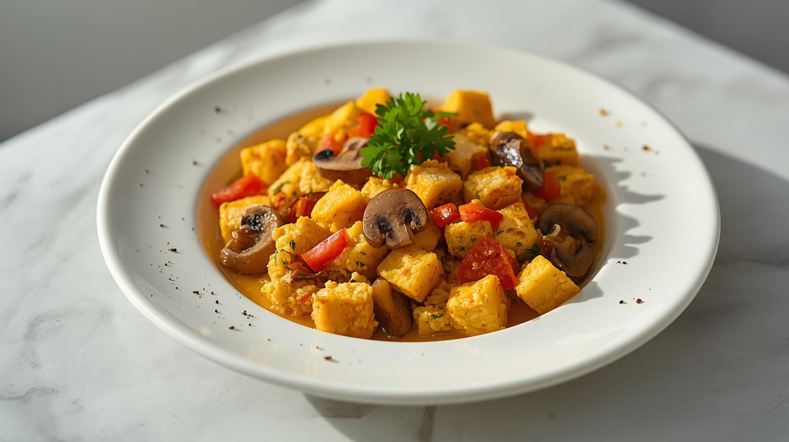 Tofu Veggie Scramble