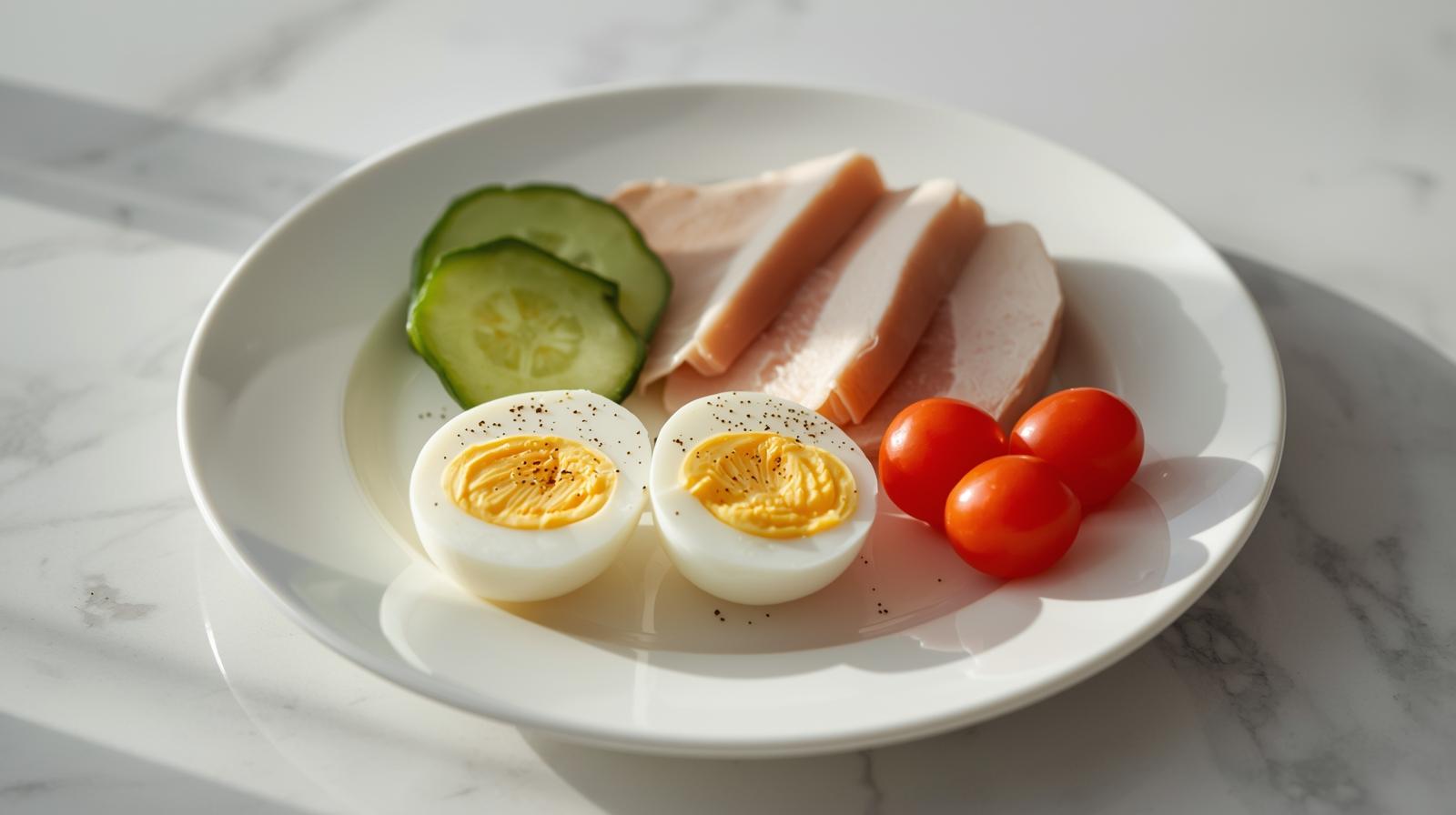 Breakfast Protein Plate