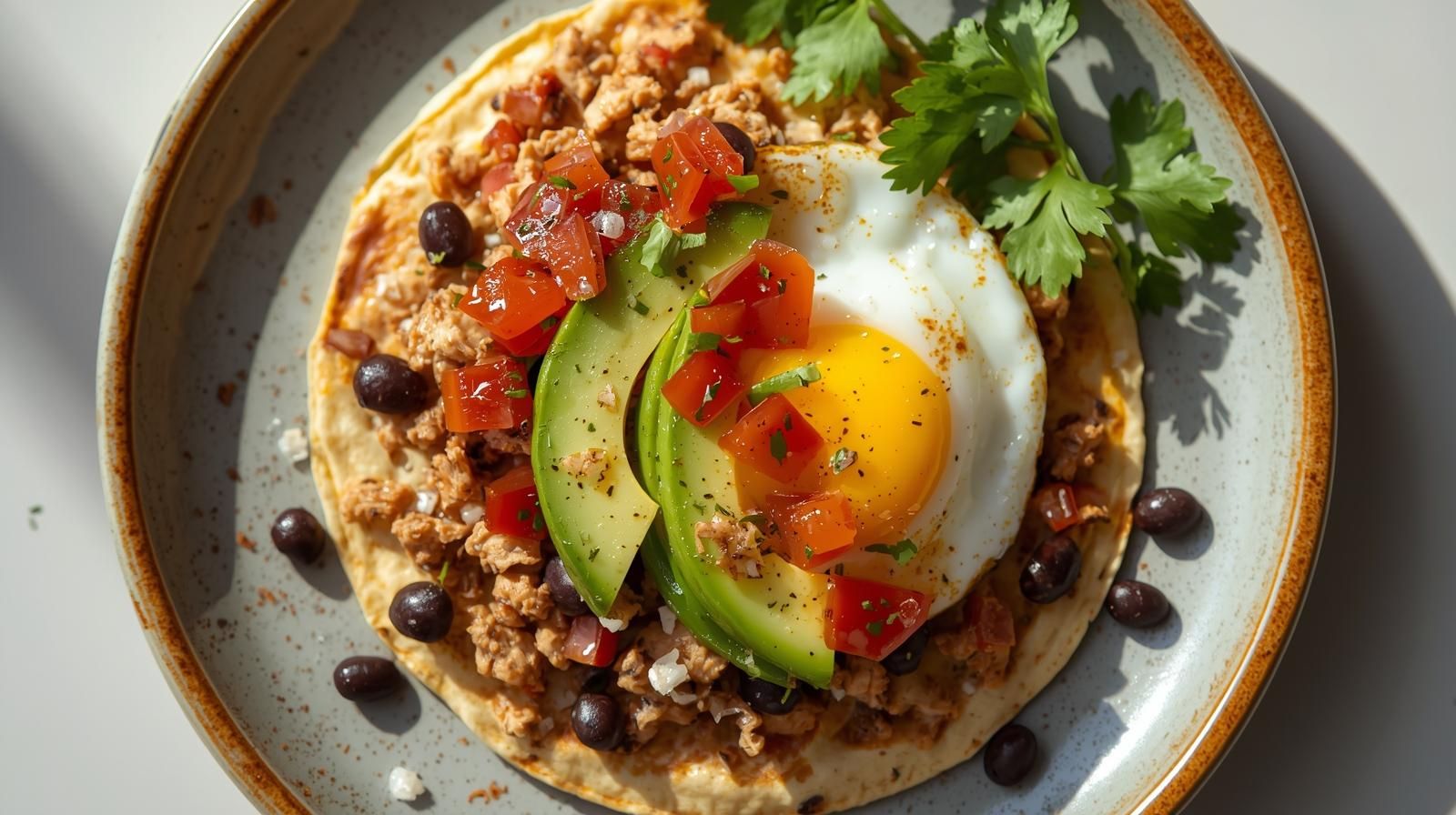 Breakfast Burrito Bowl (Low-Carb)