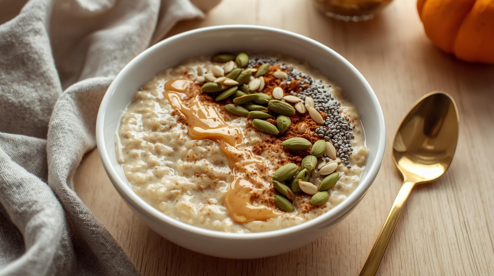 Pumpkin Spice Protein Oats