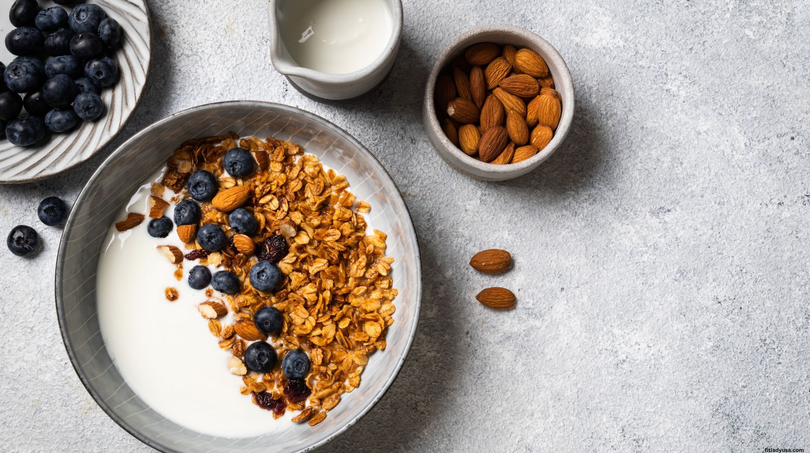 Cottage Cheese & Almond Butter Bowl