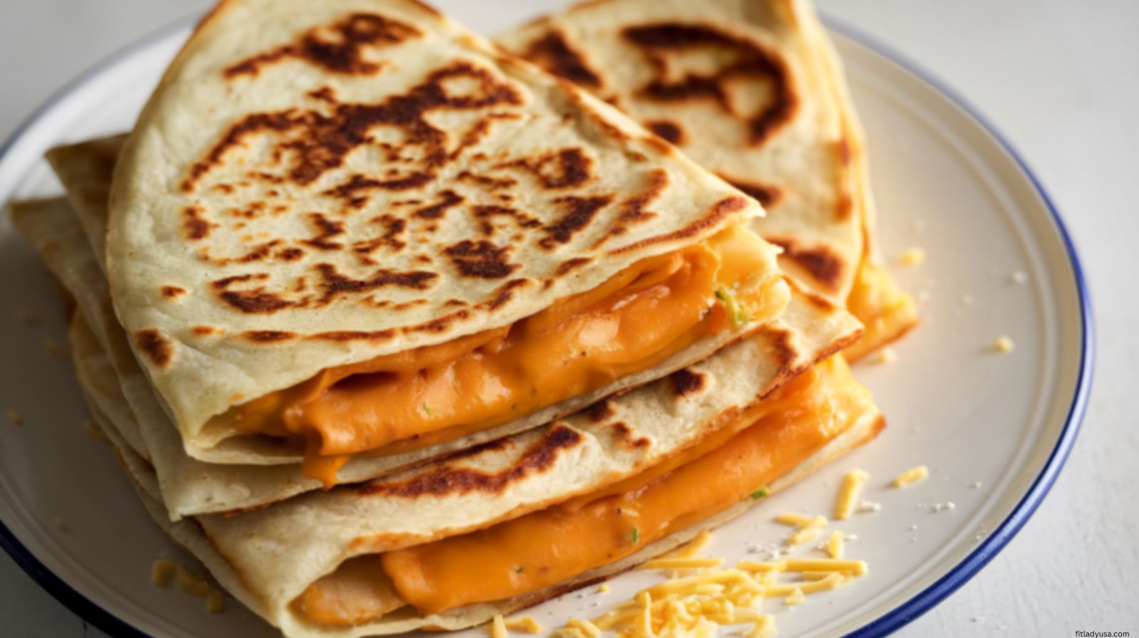 Light Breakfast Quesadilla