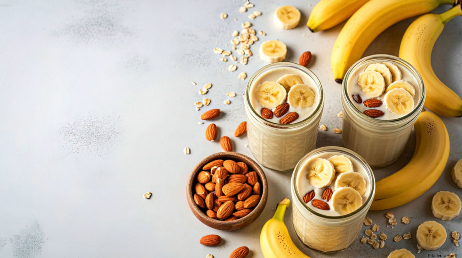 Protein Smoothie with Banana and Almond Butter
