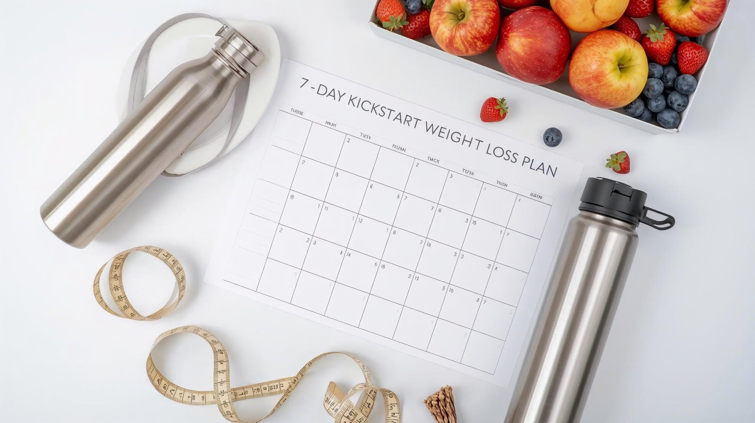 7-Day Kickstart Weight Loss Plan for Women (Beginner-Friendly Guide) 7-Day Kickstart Weight Loss Plan for Women